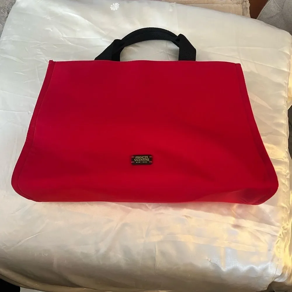 Frances Valentine Red Satchel